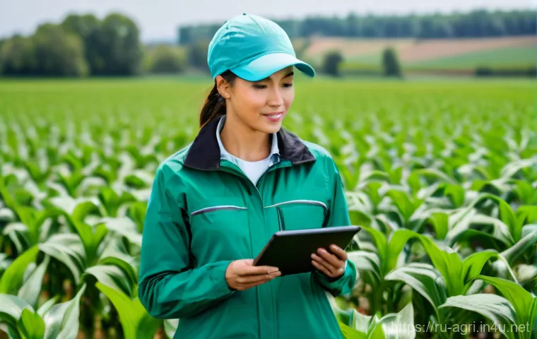 농업 교육 혁신 사례 - **Prompt:** A dynamic, wide shot of a young, diverse group of university students (ages 18-25) in a ...
