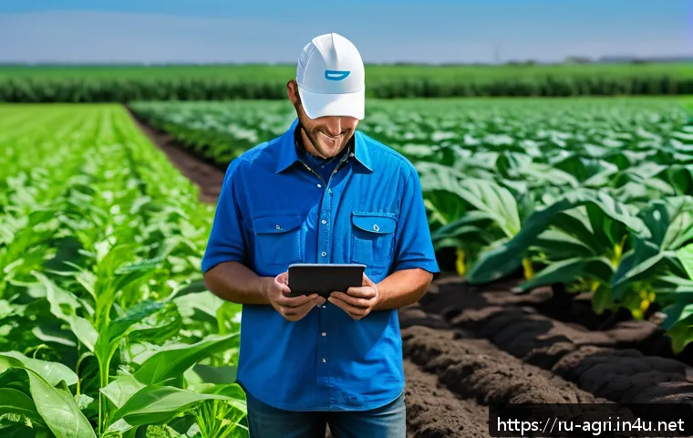 정밀 농업 기술 관련 이미지 1